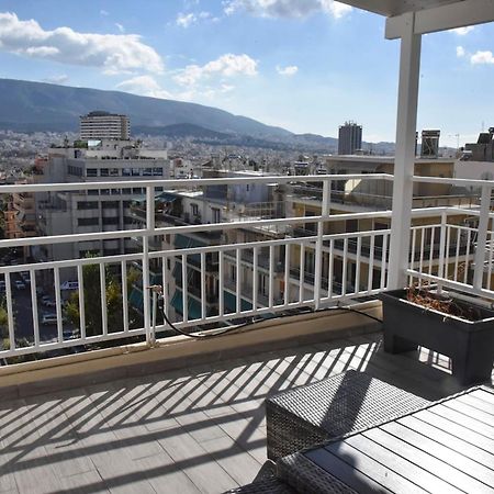 Tiny Rooftop Apartment Atenas Exterior foto