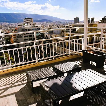 Tiny Rooftop Apartment Atenas Exterior foto
