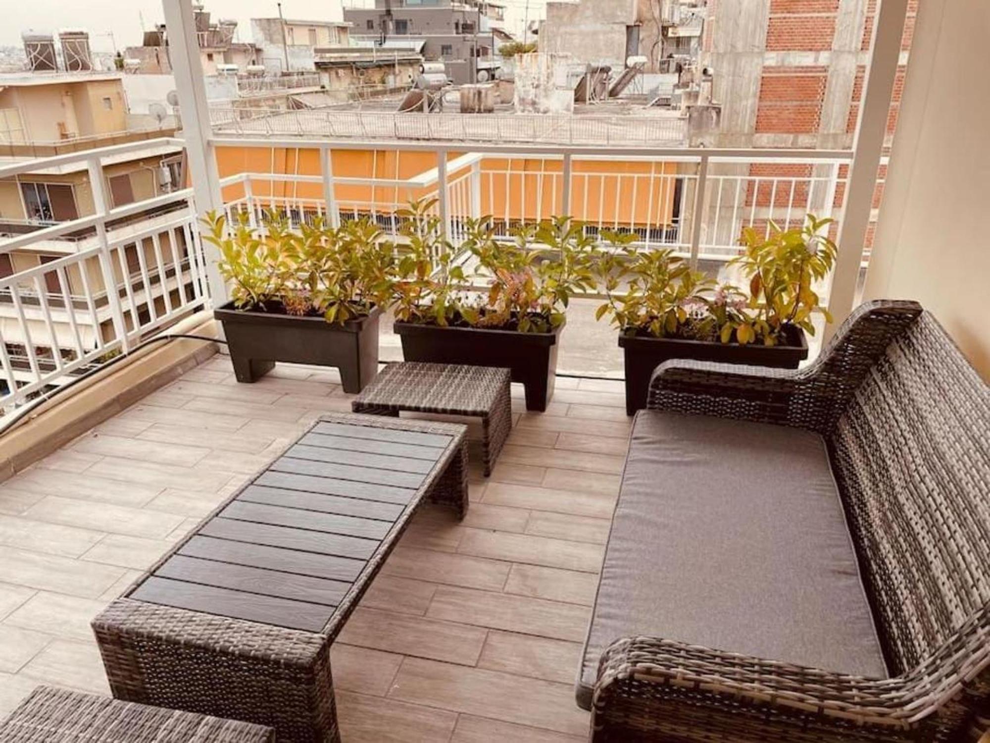 Tiny Rooftop Apartment Atenas Exterior foto
